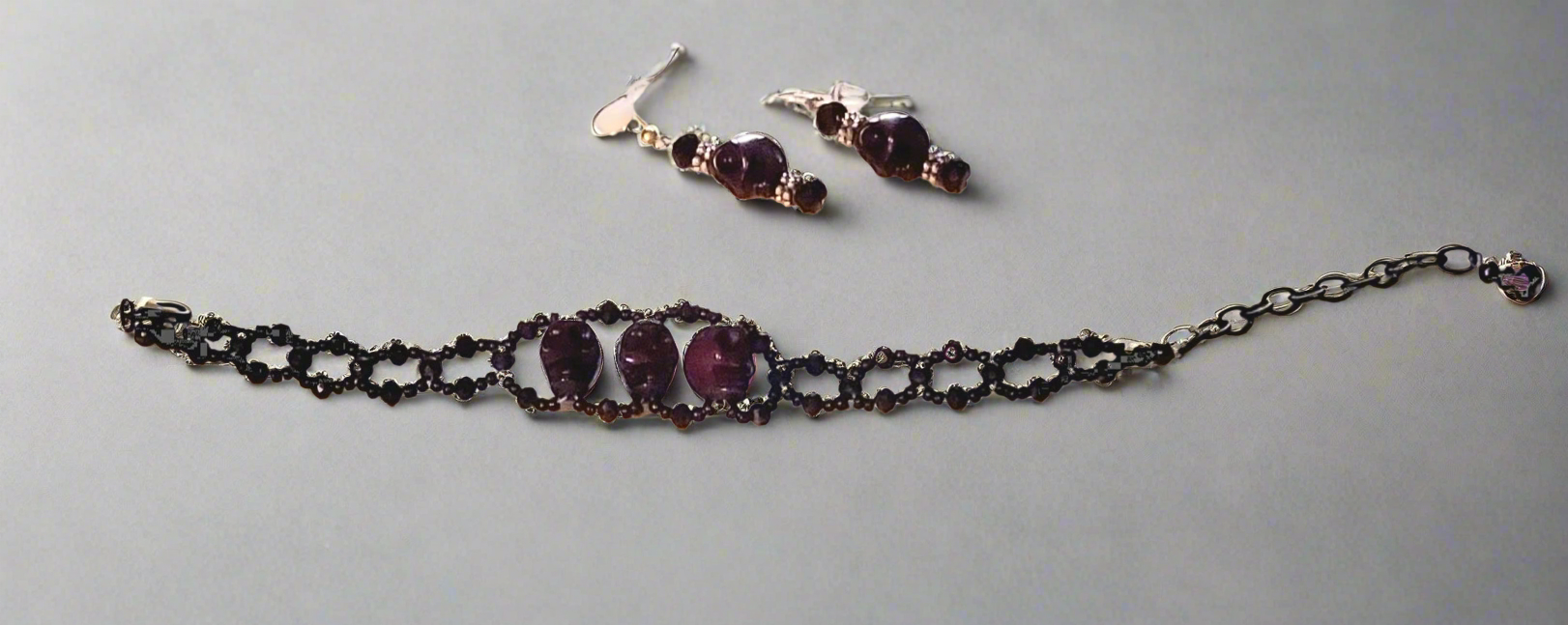 Bracelet and Earrings