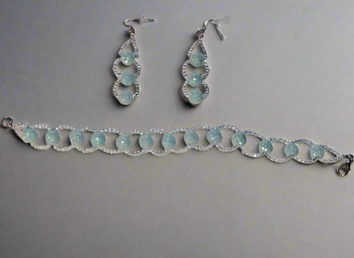 Bracelet and Earrings