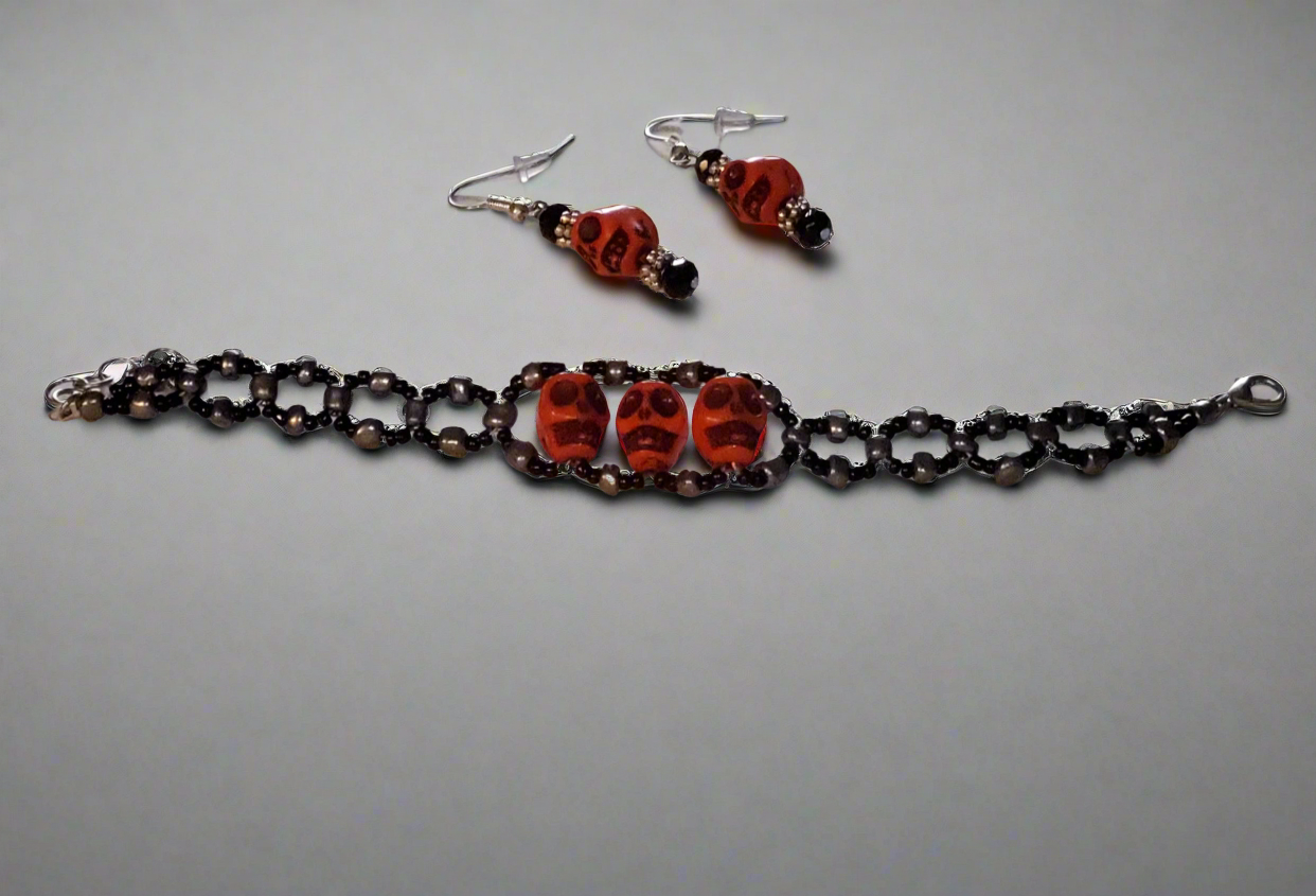 Bracelet and Earrings
