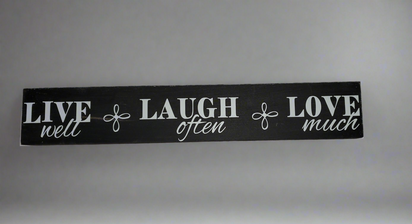 Live, Laugh, Love Signs